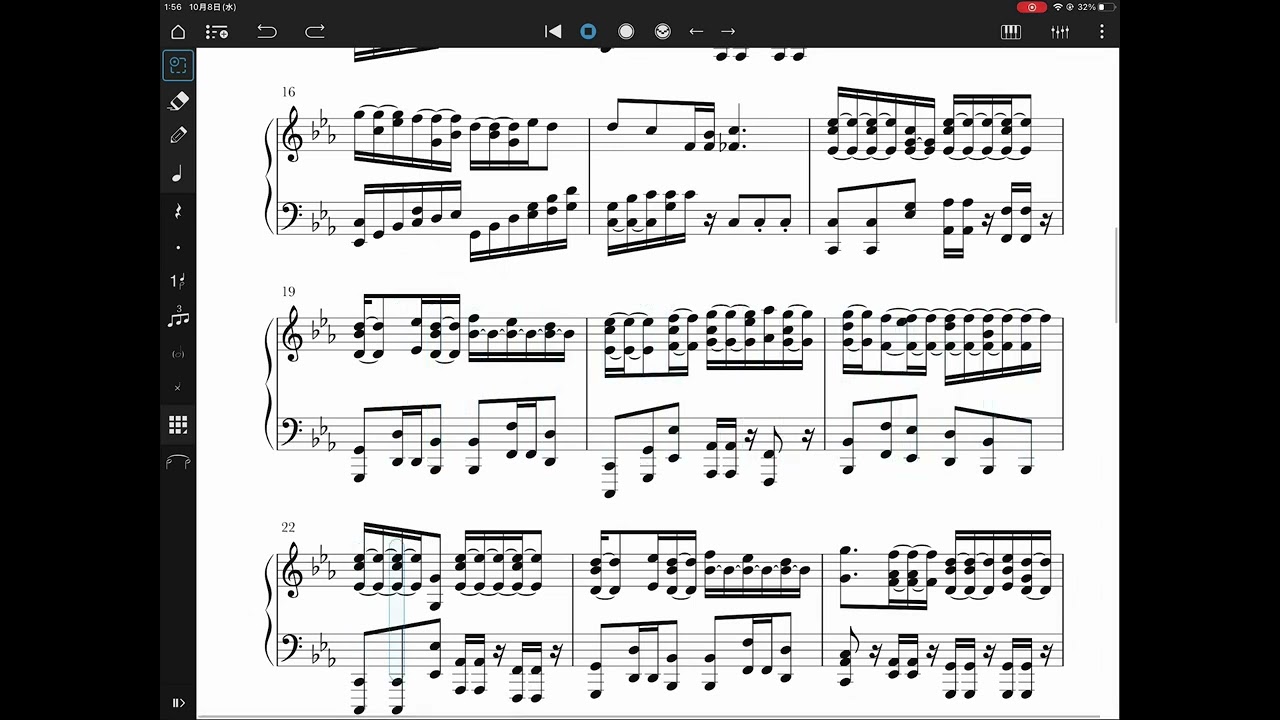 Fire Emblem: Fortune's Weave - Trailer Music - Piano Sheet - ファイアーエムブレム　万紫千紅　トレイラーbgm ピアノ楽譜