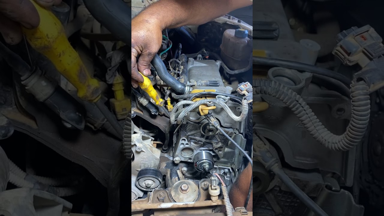 Colocando motor fire 1.4 no ponto PMS sem o auxilo  do rel&oacute;gio comparador