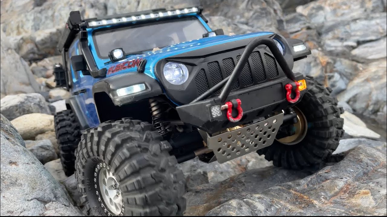 Jeep Wrangler Unlimited Rubicon  RC rock trail abshima sherpa yikong yk4102 pro ジープラングラー trx4 ラジコン