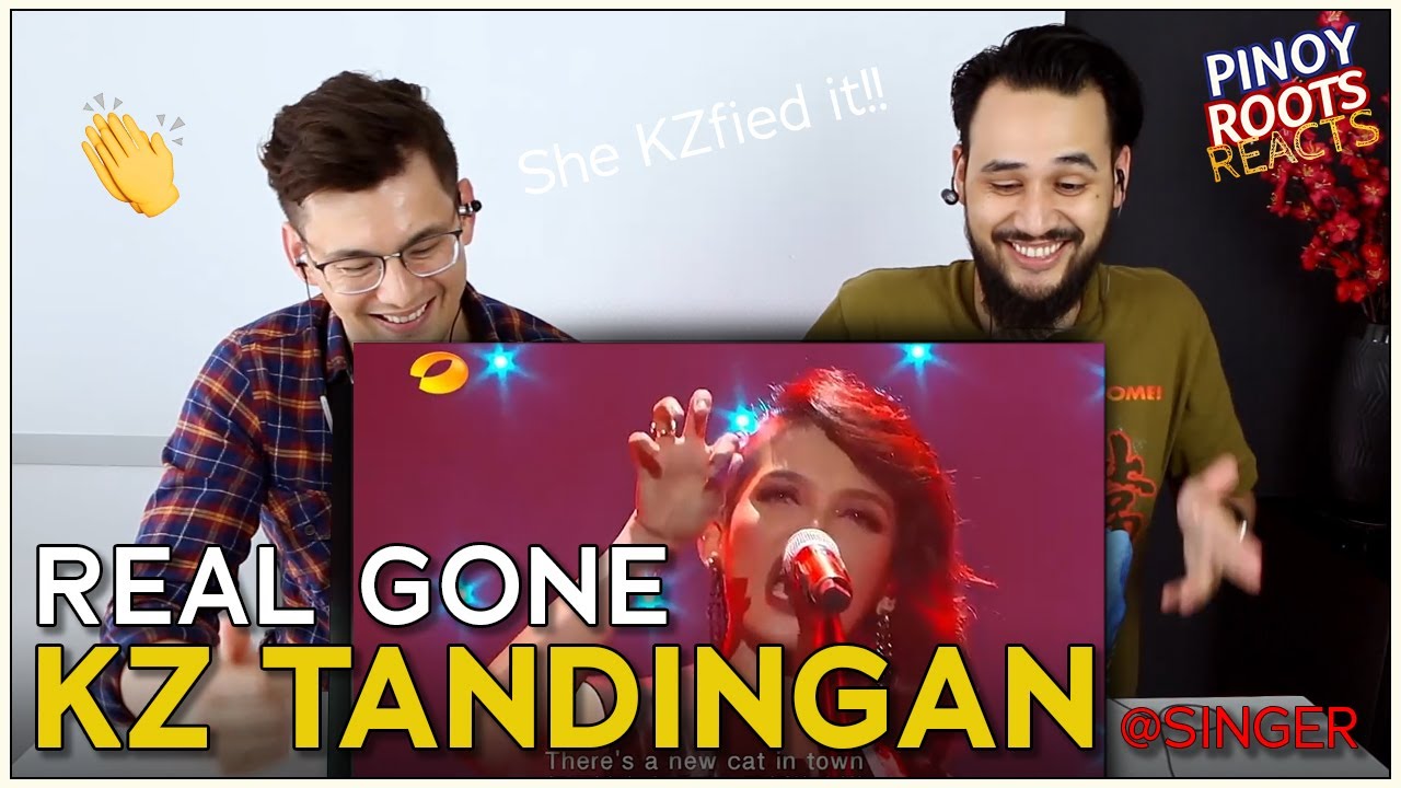 KZ Tandingan - Real Gone (cover) Singer 2018 | Reaction