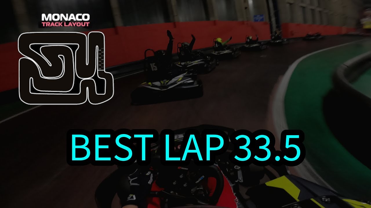 MONACO IS HERE - BEST LAP 33.5 - KARTING ARENA ZAGREB