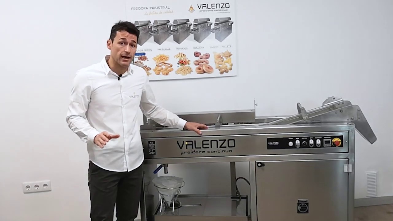 VALENZO-Freidora industrial en continuo ST2-manual de utilización