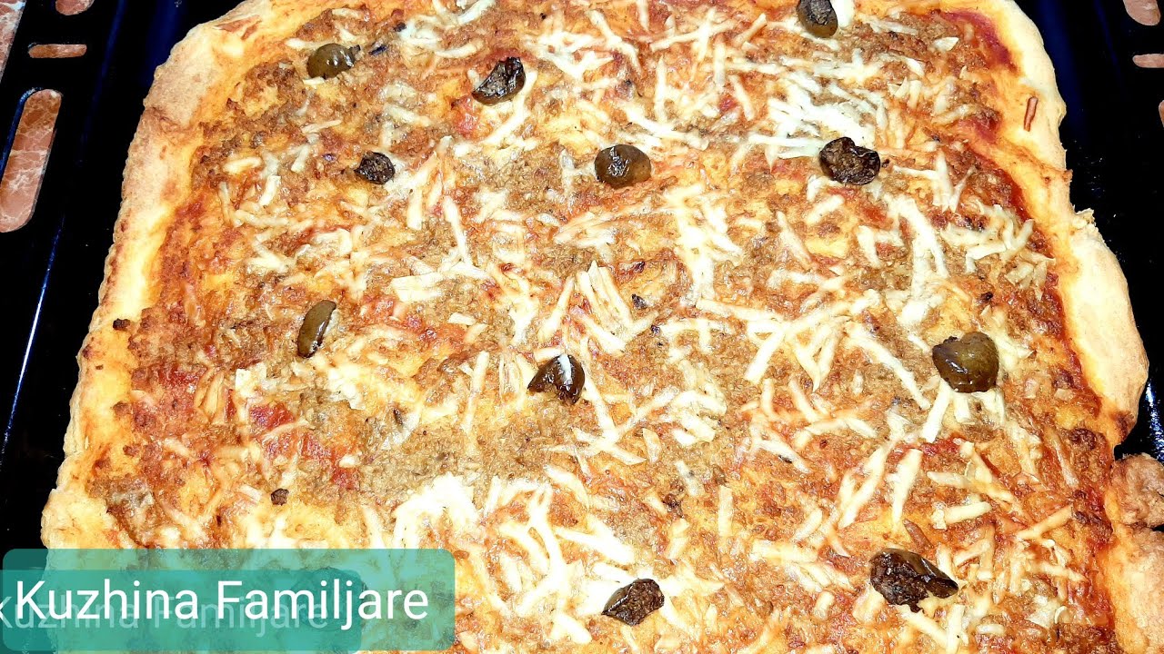 Picë e shpejt dhe e shijshme 👌! - fast and delicious homemade pizza
