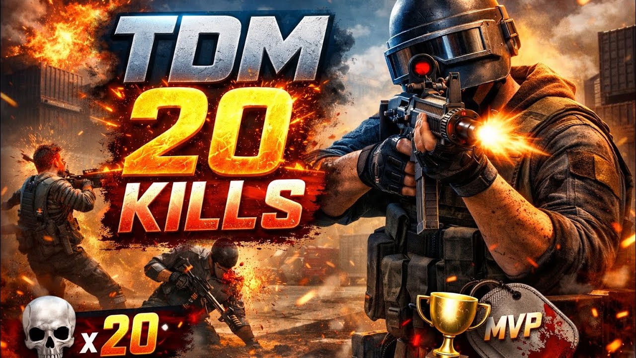 20 Kills TDM Tabahi 😎 Pro Level Gameplay