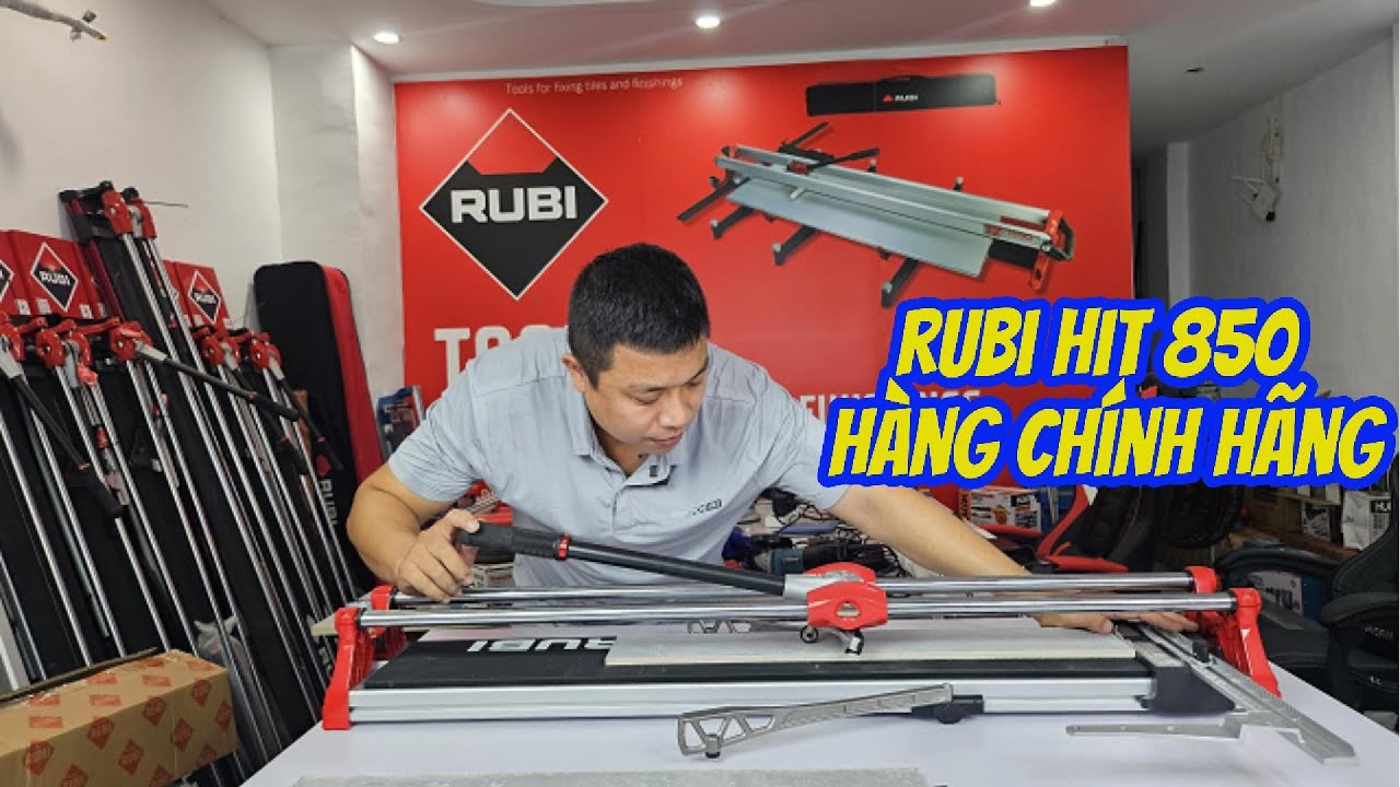 Review Bàn Cắt Gạch Men Rubi Chính Hãng Hit 850N