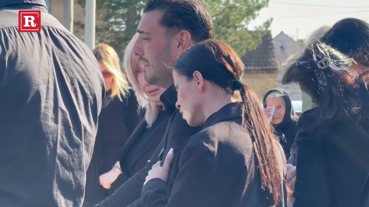 Potresne scene na sahrani brata Darka Lazića