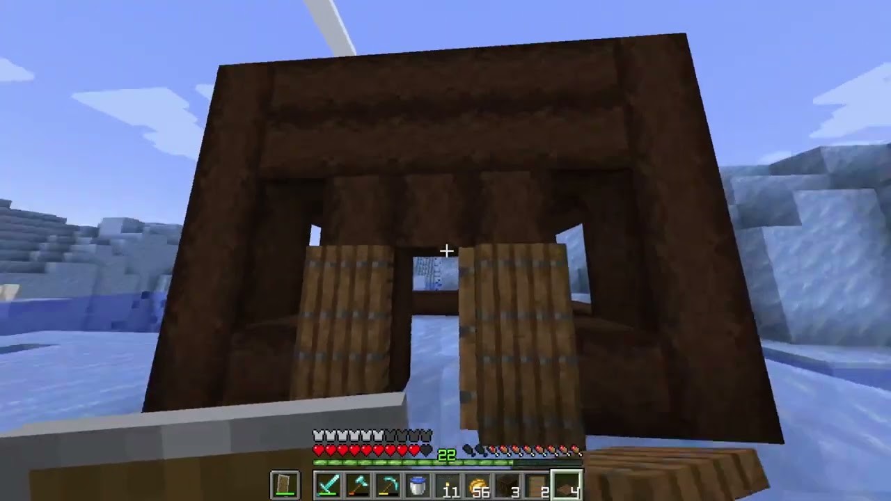 material grinding and some building on moonsmp(solo/no mic chill stream)