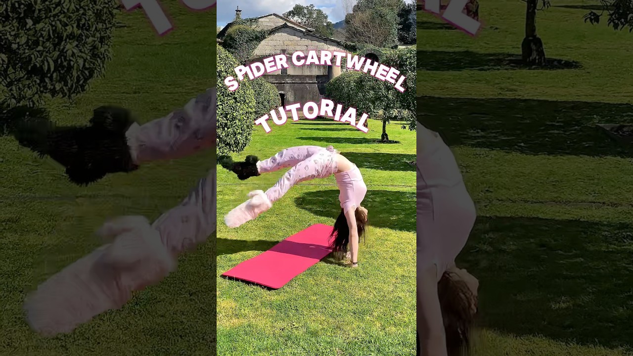 Step by Step Spider Cartwheel Tutorial 🤸&zwj;♀️✨