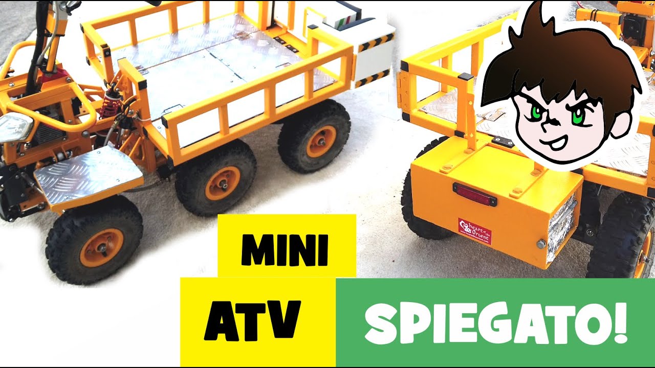 Tutti i segreti del mio Mini ATV trasformabile radiocomandato! (PARTE 2) - FAB WORLD