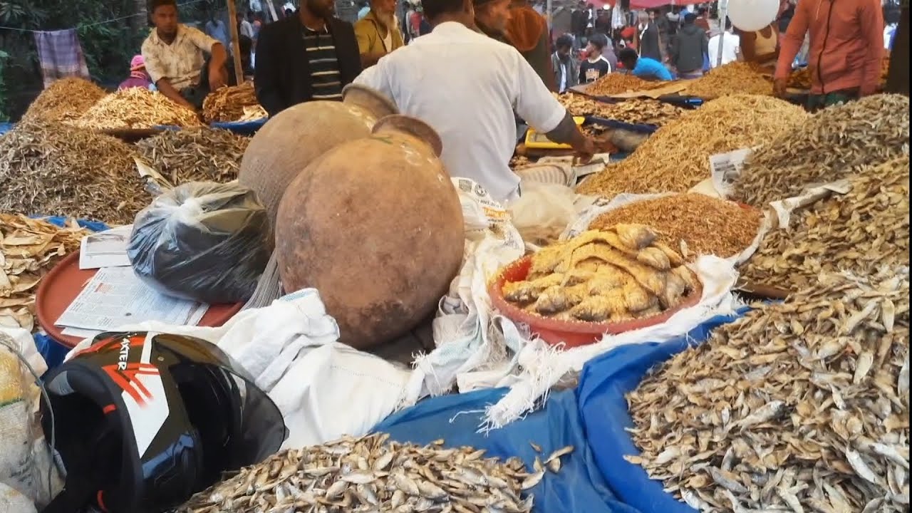 বিখ্যাত চ্যাপা শুটকির হাট | মল্লিকবাড়ি হাট