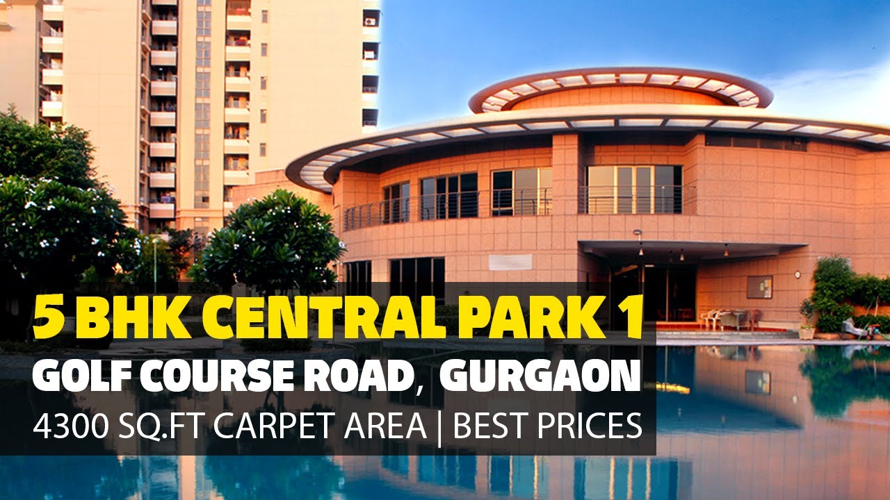 Inside 5 BHK Apartment in Central Park 1, Golf Course Road | Gurgaon