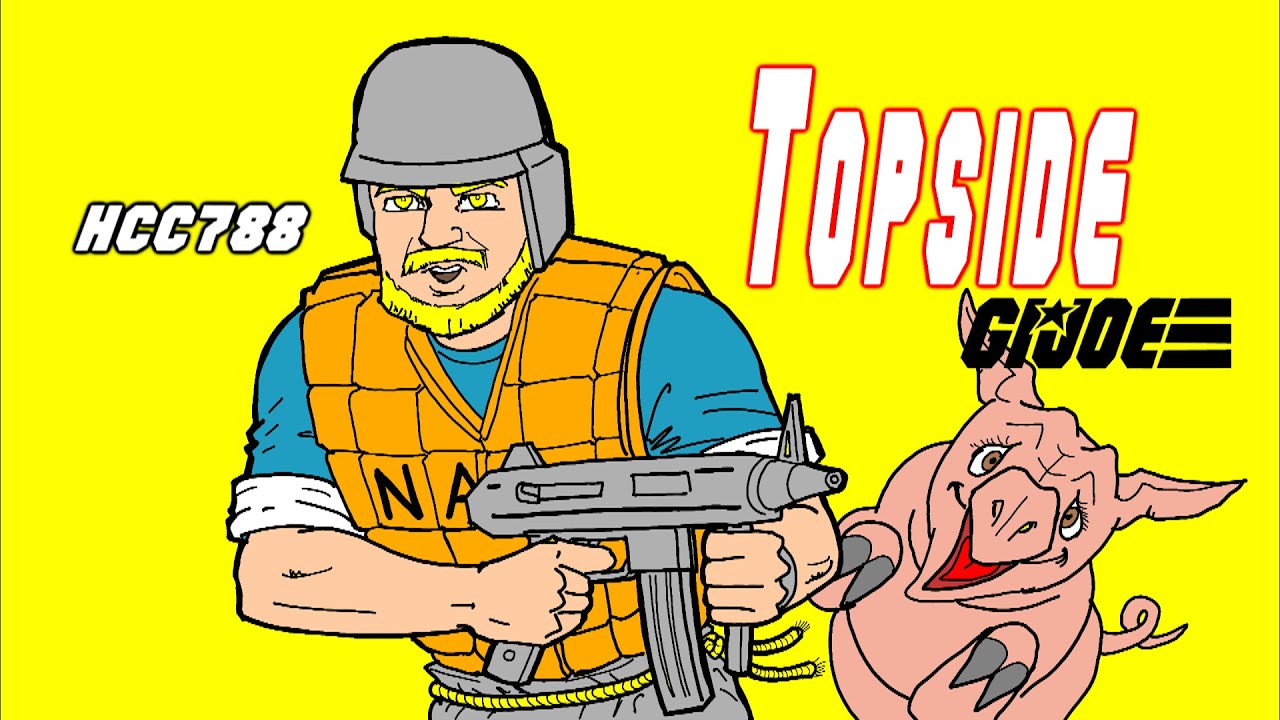 HCC788 - 1990 TOPSIDE! Weird G.I. Joe action figure review!