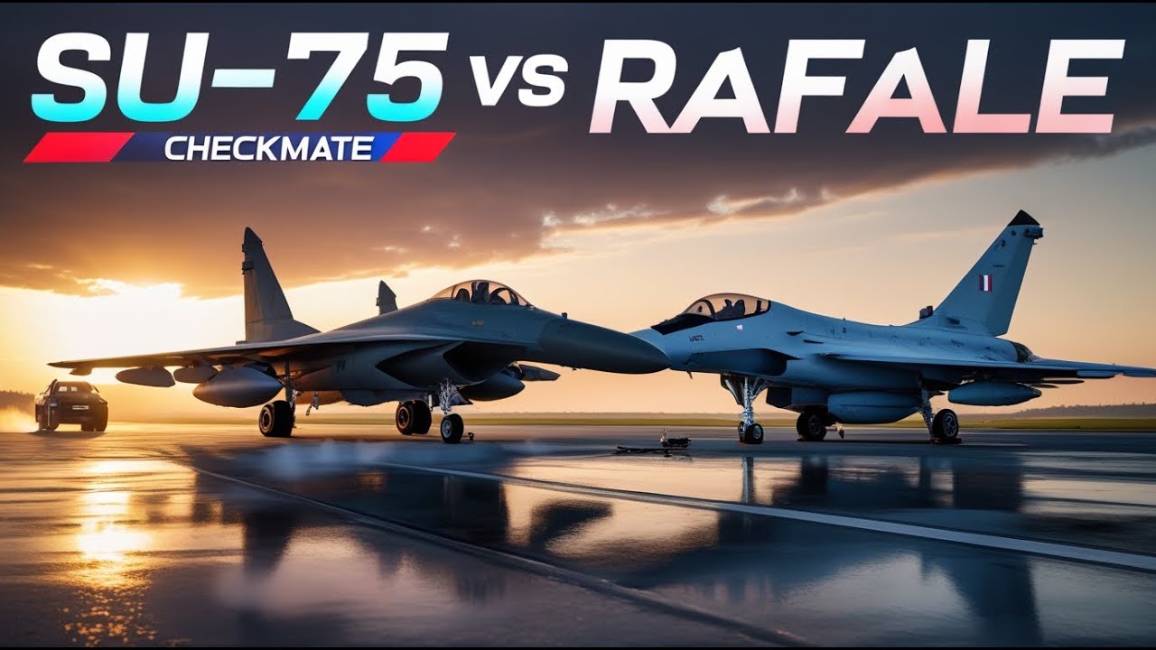 SU-75 Checkmate vs Rafale — Будущее против Проверенной Мощи в Небе