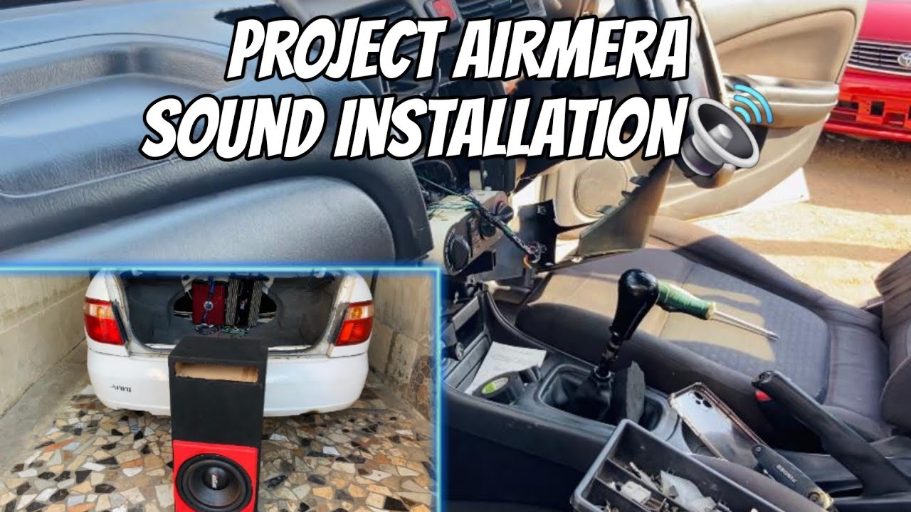 PROJECT AIRMERA SOUND INSTALLATION🔊