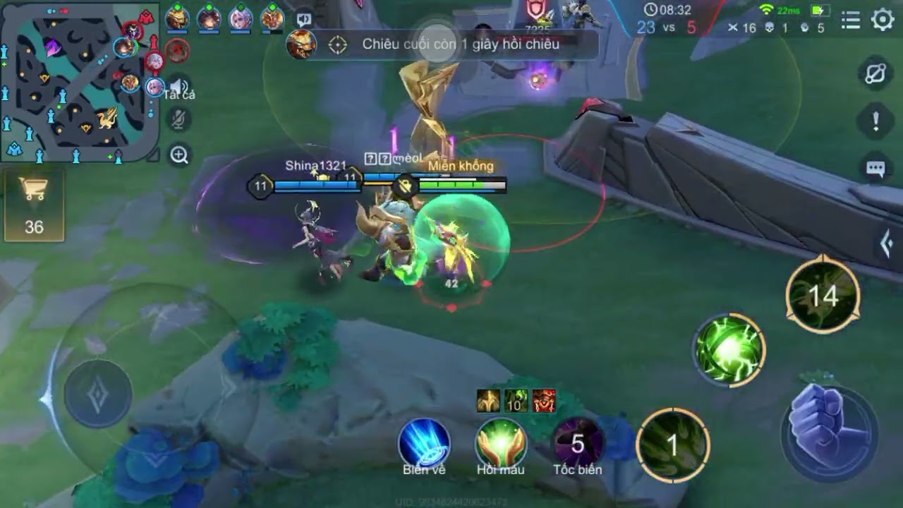 Cao thủ gặp em cũng thành phế thủ. @LienQuanMobileSportsGarena 