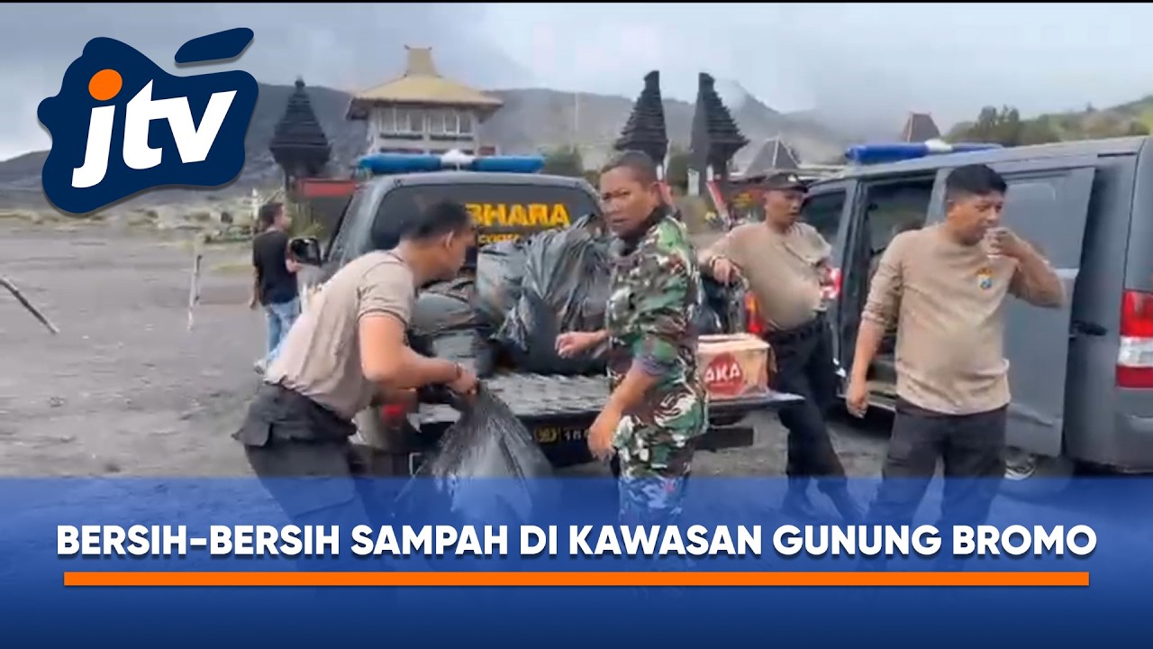 DISENTIL PRESIDEN TEMPAT WISATA KOTOR, DI KAWASAN BROMO DIBERSIHKAN