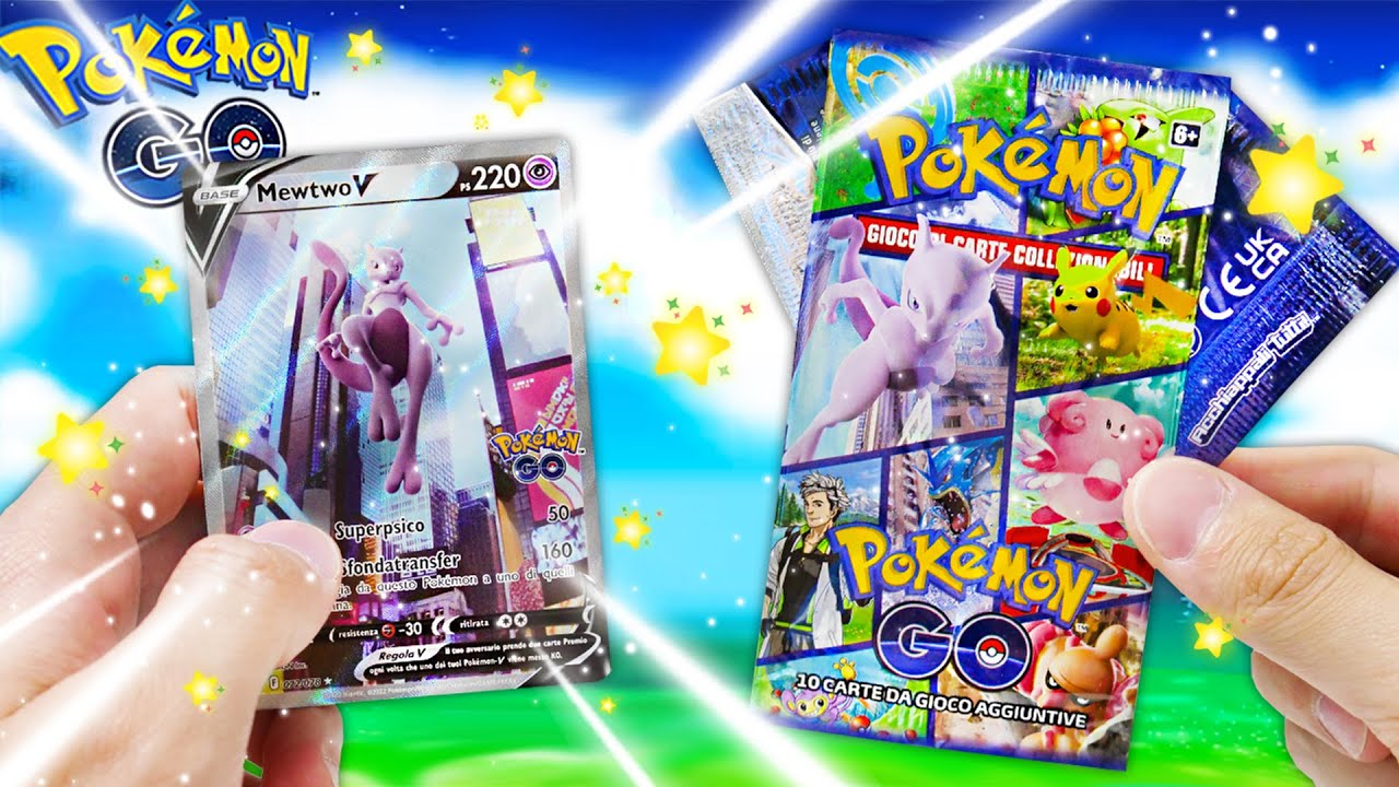 *È USCITO MEWTWO-V SPECIAL ART !* - Apro 15 Bustine Pokemon GO