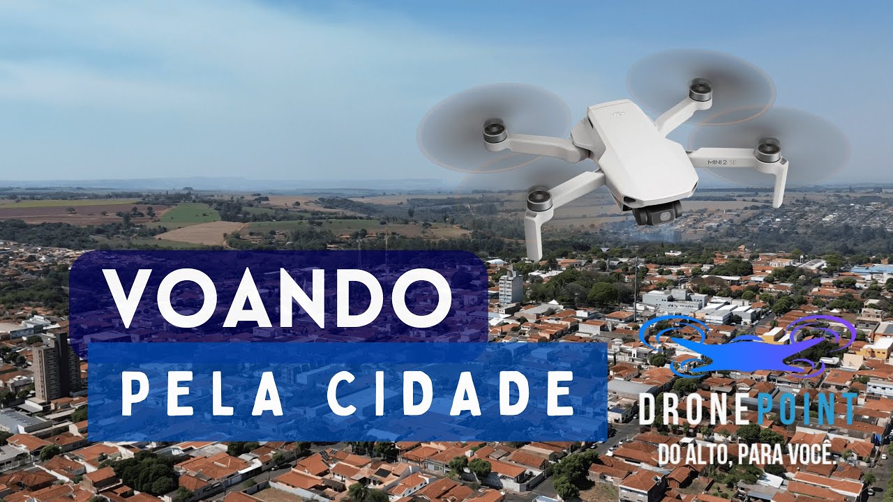 Nossa Cidade DO ALTO! 🌆✨ Tour Completo com Drone Mini 2 | Drone Point