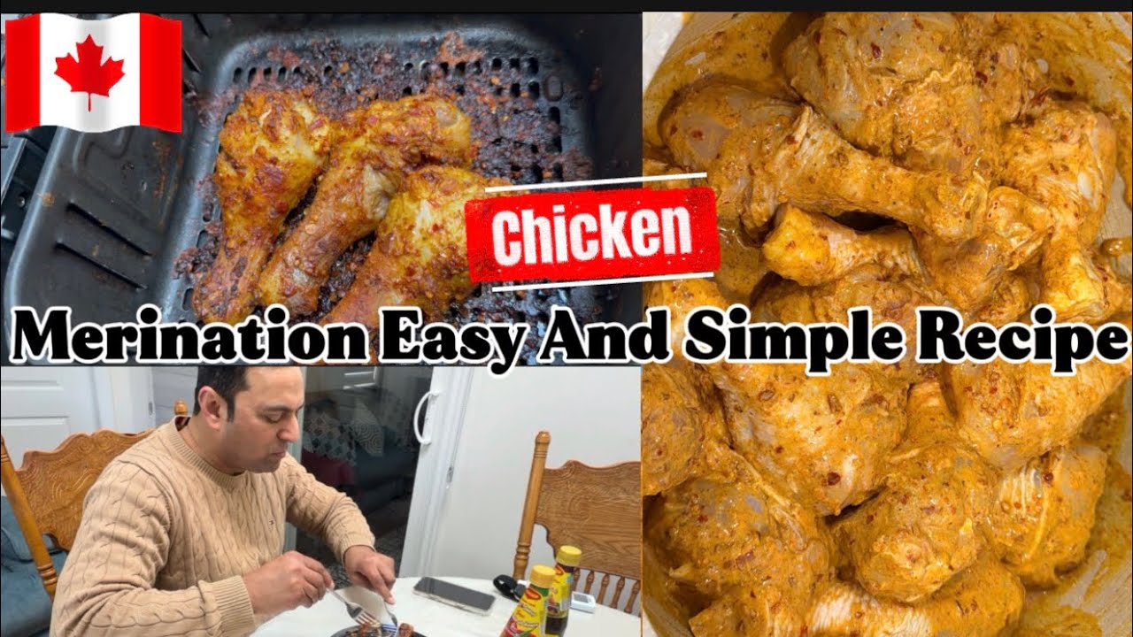 Chicken merination/ Easy And Yummy Recipe....You kids  will love these Drumsticks....
