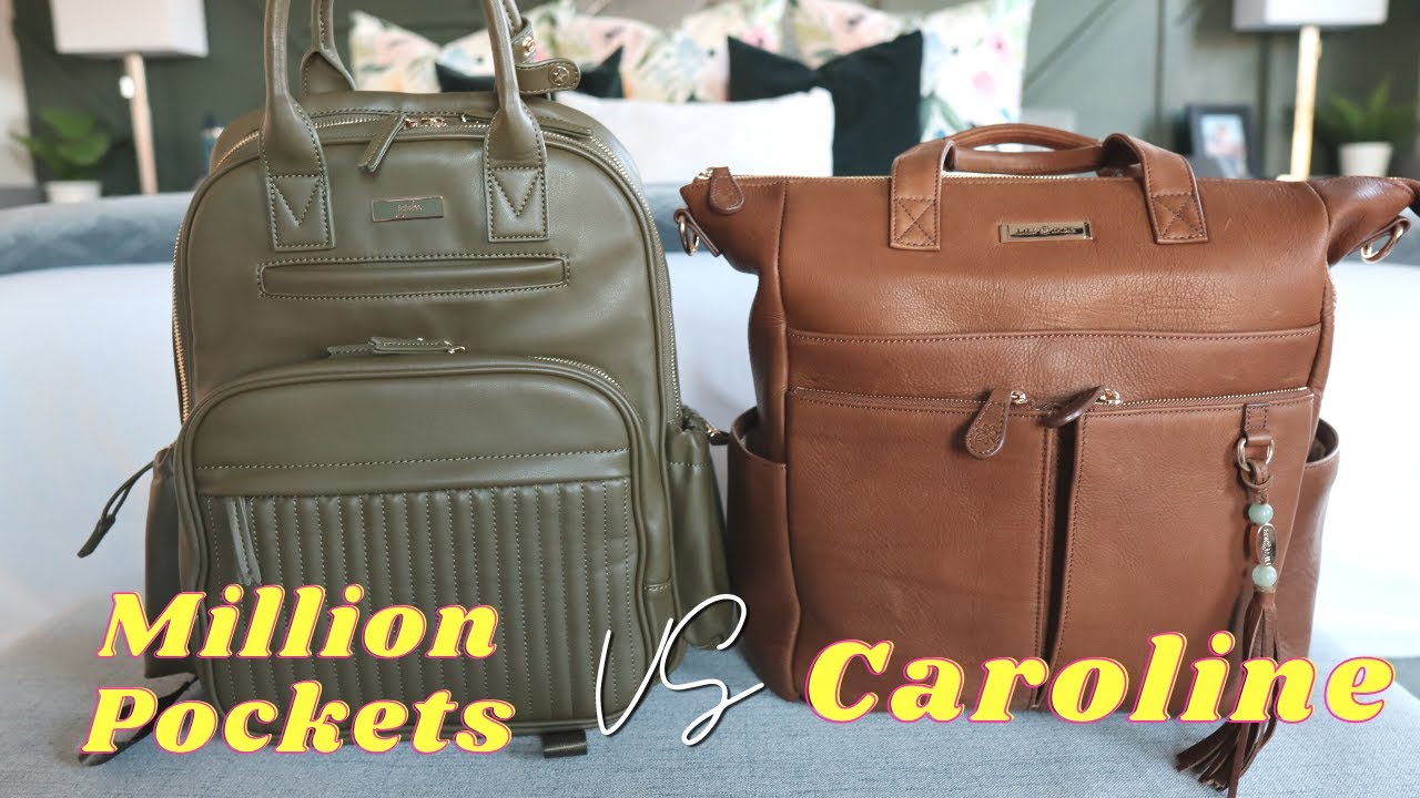Ju-Ju-Be Million Pockets Backpack VS Lily Jade Caroline Diaper Bag