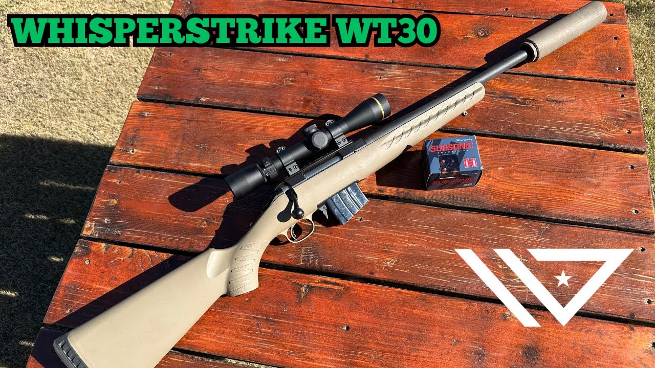 Whisperstrike WT30 — заставляющий замолчать Ruger American Ranch 7.62