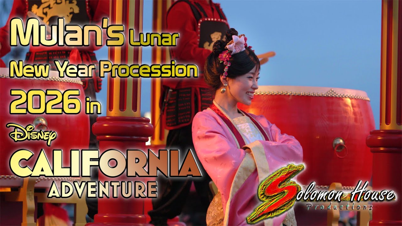 Mulan's Lunar New Year Procession 2026 in Disney California Adventure