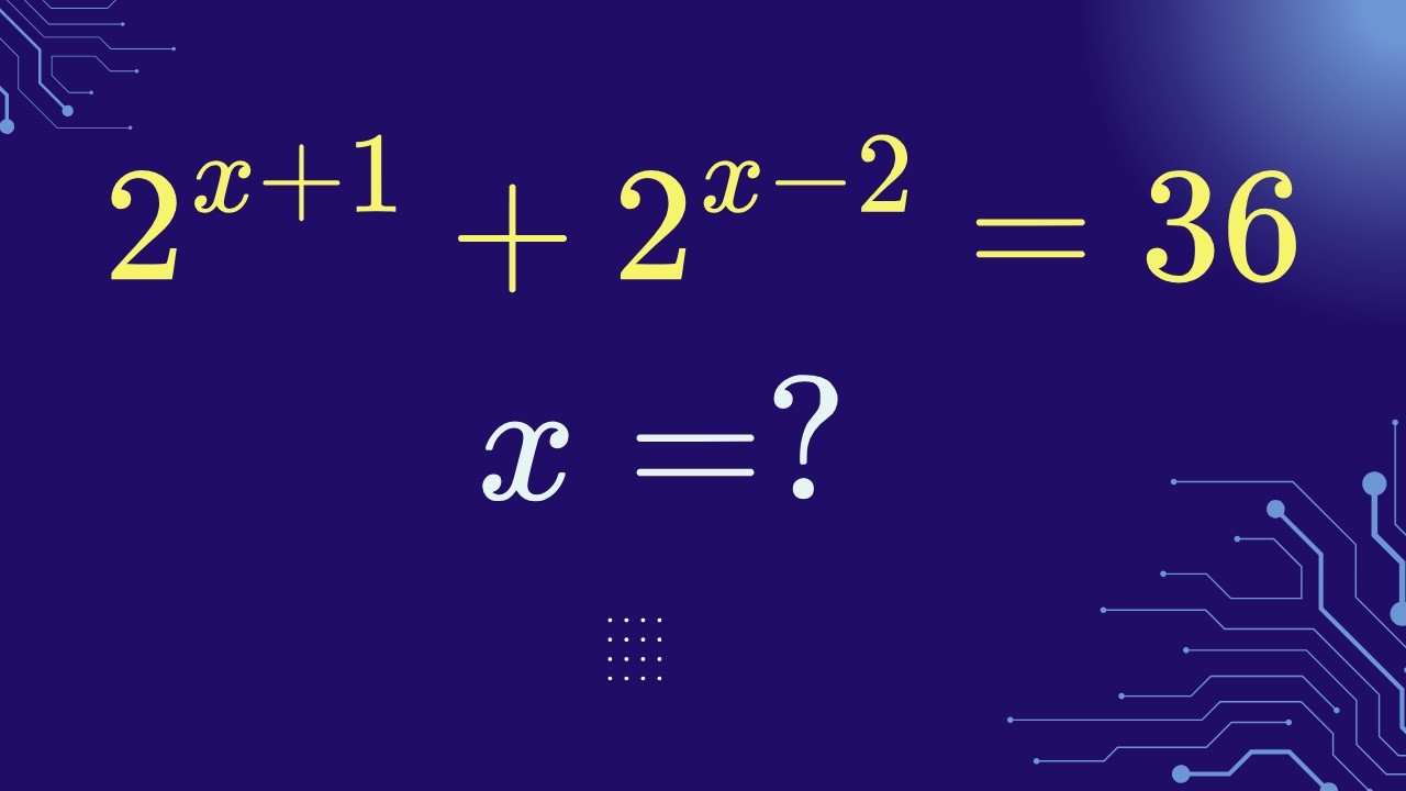 Math - Solve Exponential equation / Giải phương trình mũ - Toán 11, 12