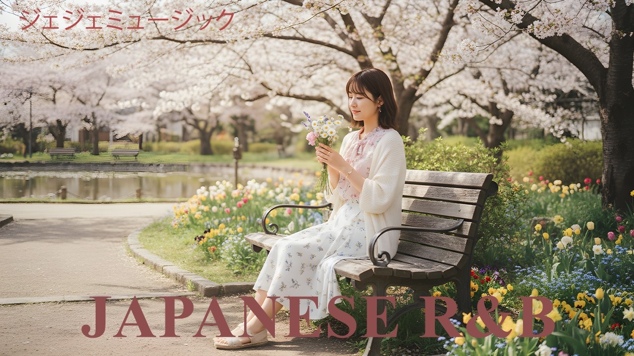 Japanese R&B｜真夜中の桜散歩｜J Pop｜Dreamy & Gentle Vibes