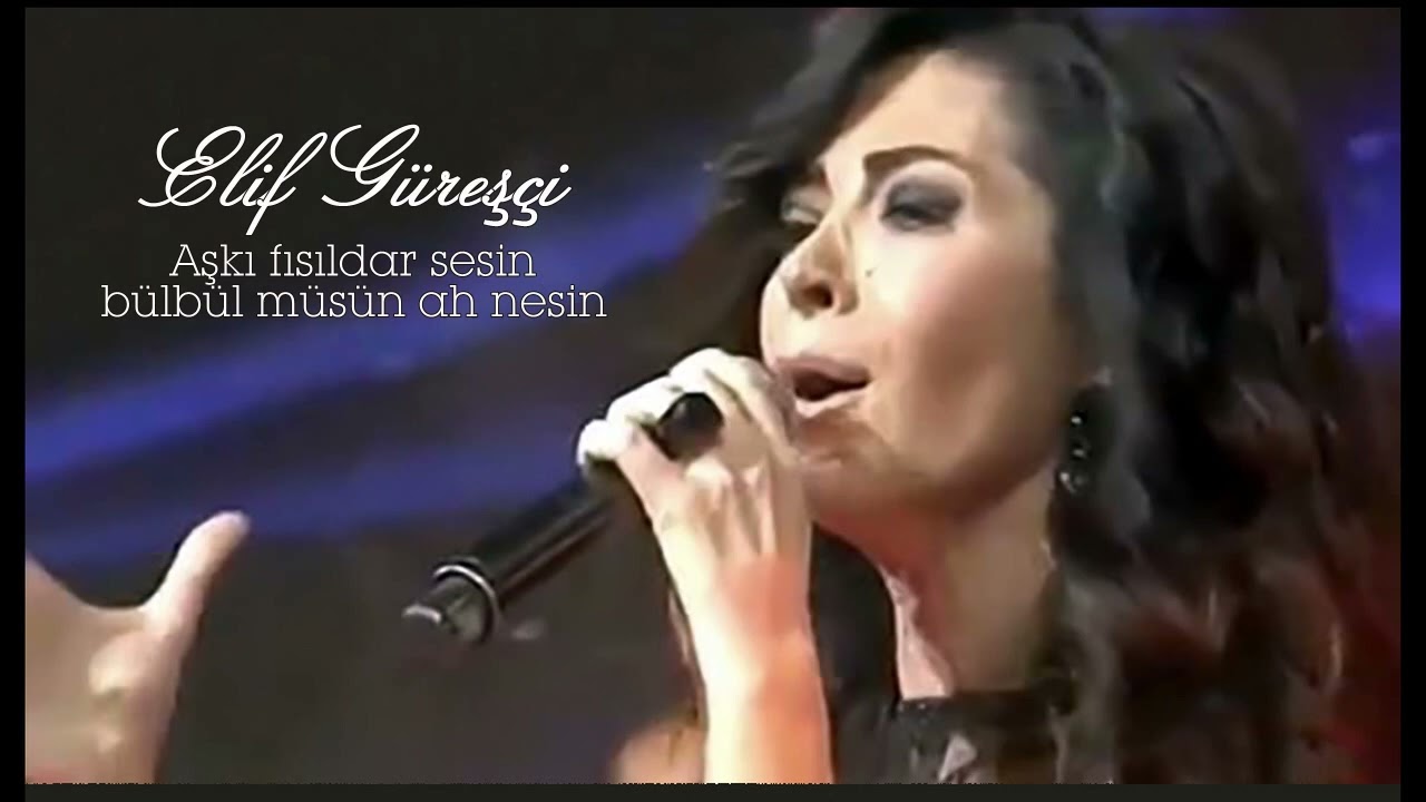 Elif Güreşçi ~ Aşkı fısıldar sesin bülbül müsün ah nesin