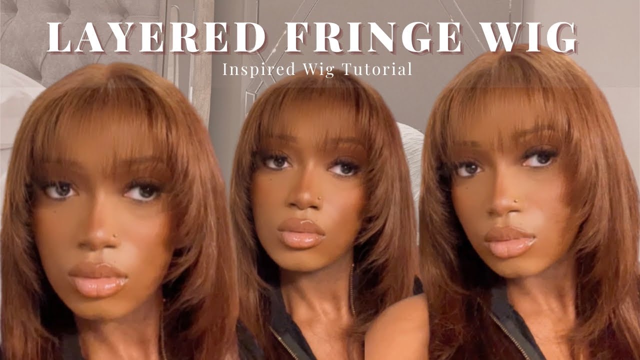 Layered Fringe Wig | 70s Inspired Hairstyle | YGMT