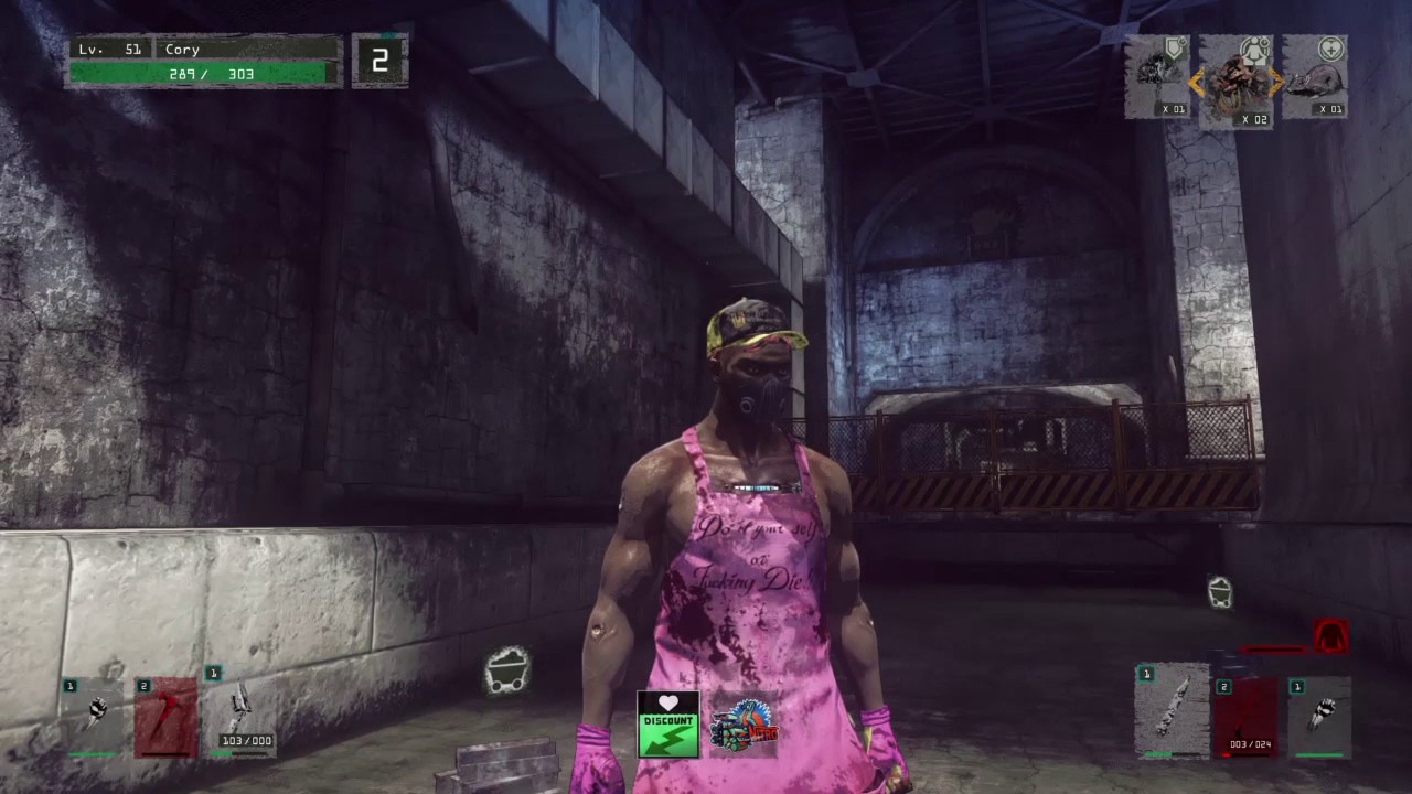 LET IT DIE picking up materials