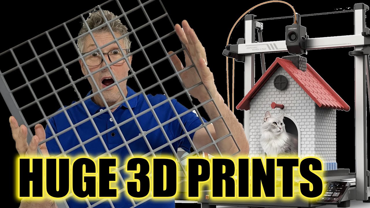 Anycubic Kobra 3 Max | Настройка для новичков и первая печать