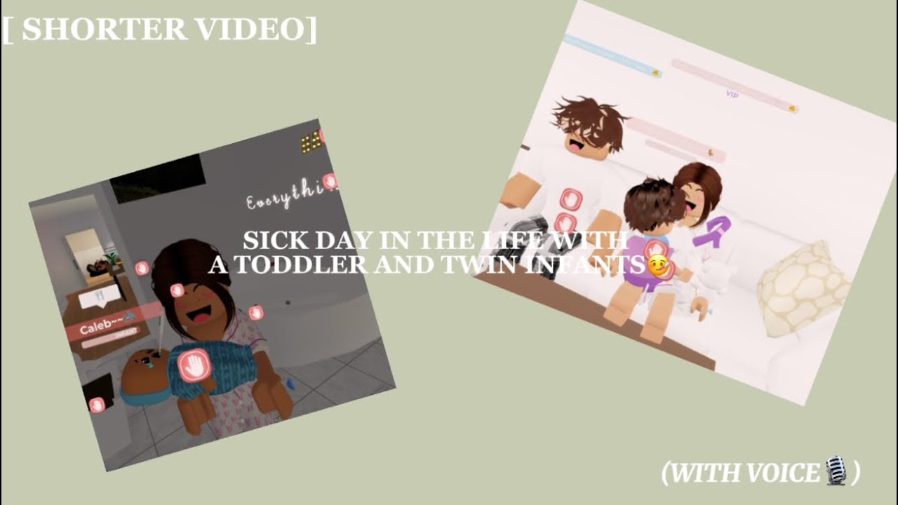 SICK DAY IN THE LIFE WITH A TODDLER AND TWIN INFANTS🤒 [WITH VOICE🎙️] [ Season 3] [ Episode 4]