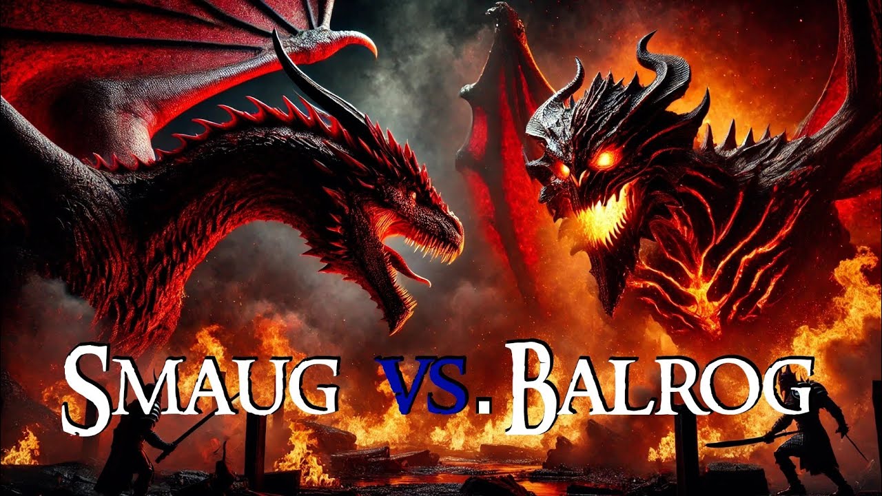 Smaug vs Balrog : la bataille choquante | L'histoire du Seigneur des Anneaux