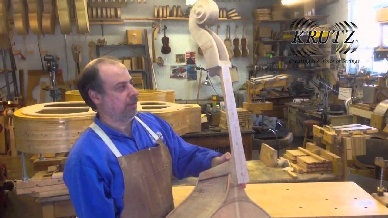 Anton Krutz Making a Bass - KRUTZ String Instruments
