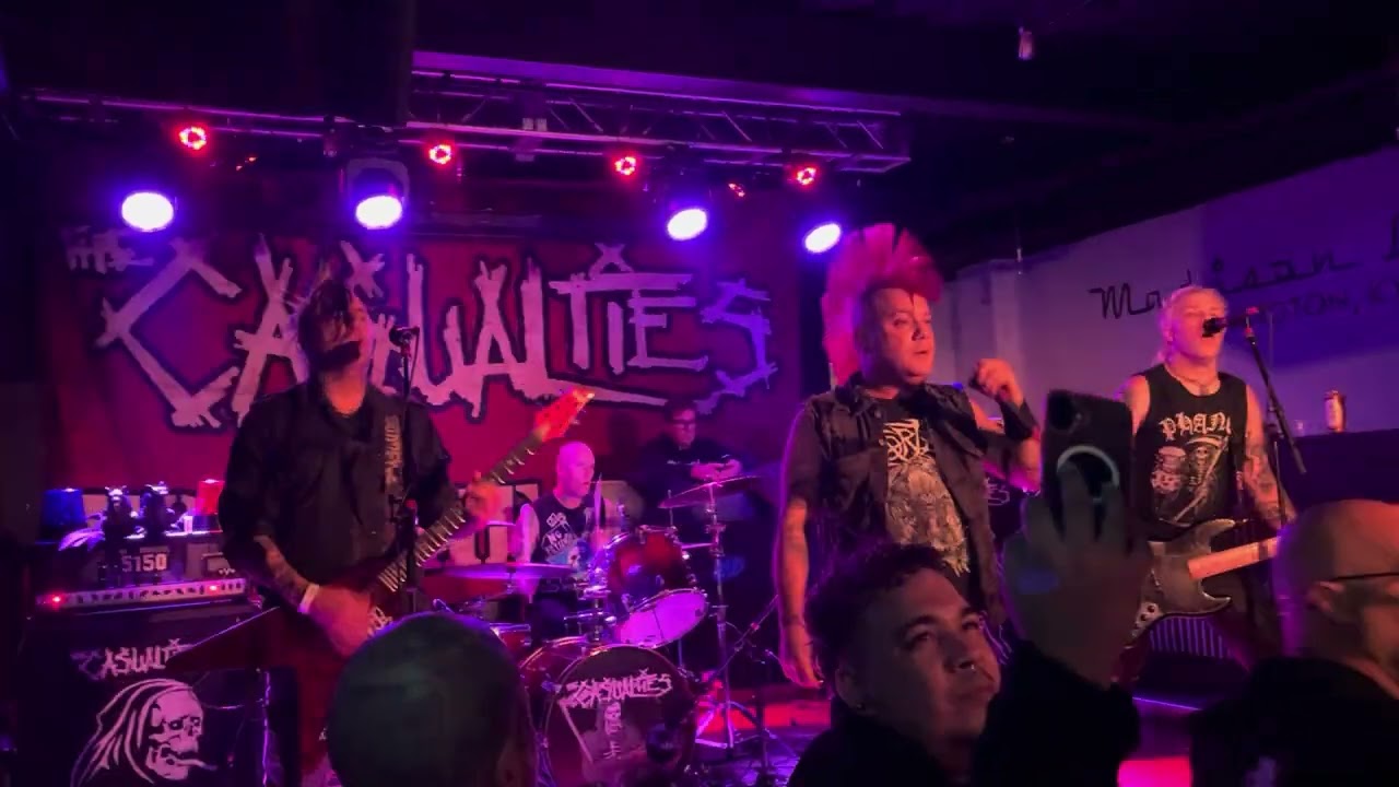 The Casualties - Chaos Punx Live Covington Ky 12/7/25