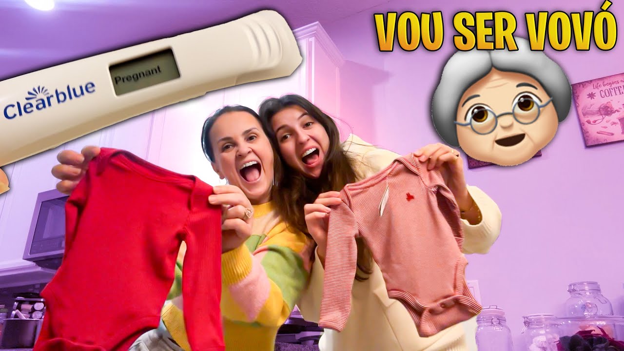 VOU SER VOVÓ 👵 PRIMEIRA COMPRA PRO MEU NETO 🙌 ATÉ O SIMBA SENTIU QUE A POLI VAI SER MÃE ❤️