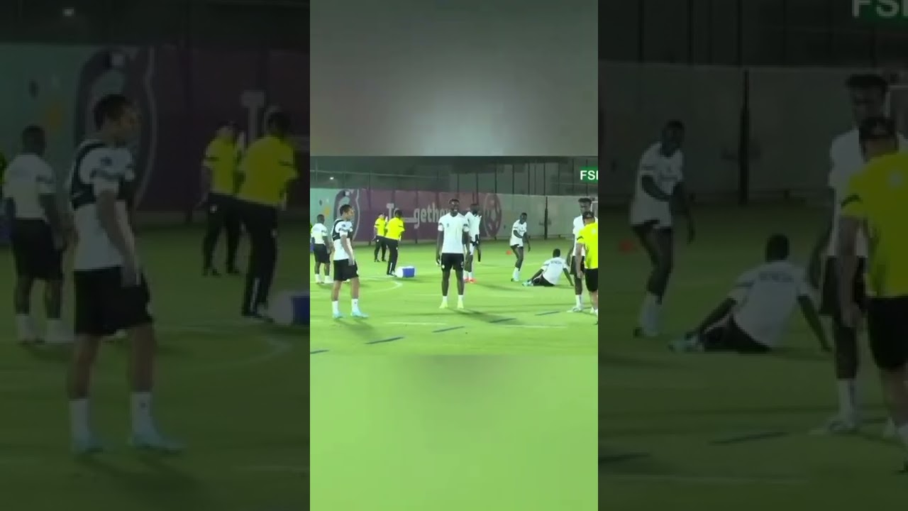 S&eacute;n&eacute;gal training 💪🇸🇳😍⚡