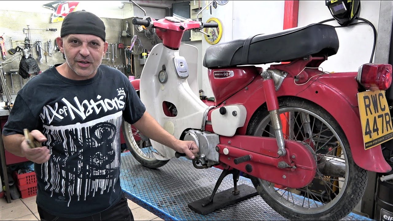 HONDA C90Z 6V 1979 πλατινάτο!!!! By Livanas Motorsports