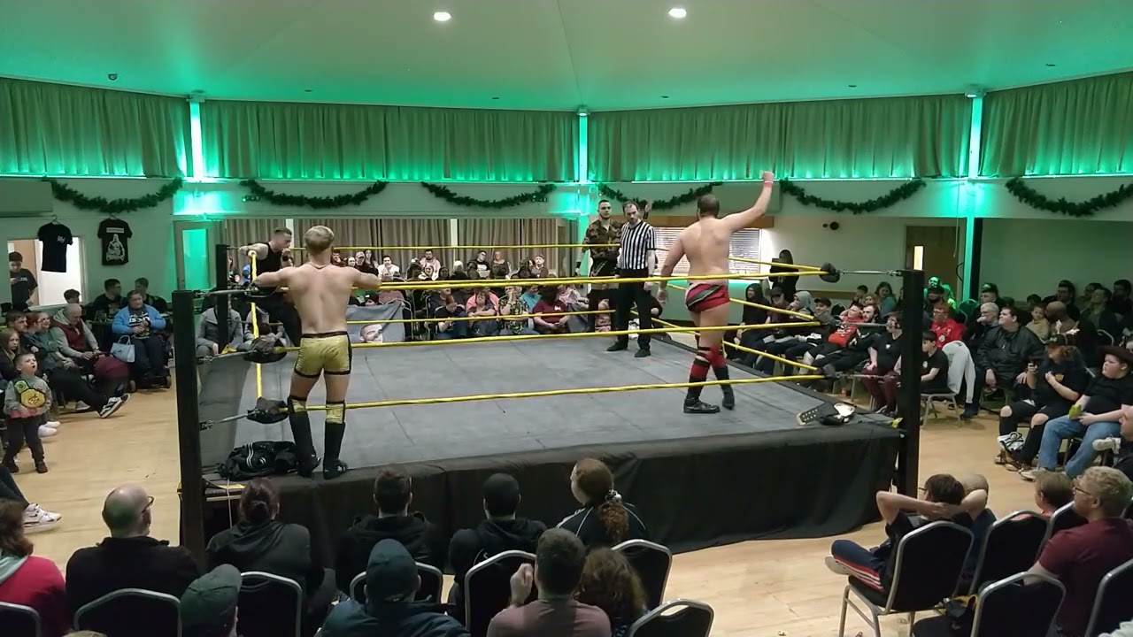 Tag Team Titles: Badly Dressed Boys vs Big Man Inc: House of Pain Wrestling Beeston 14/12/24