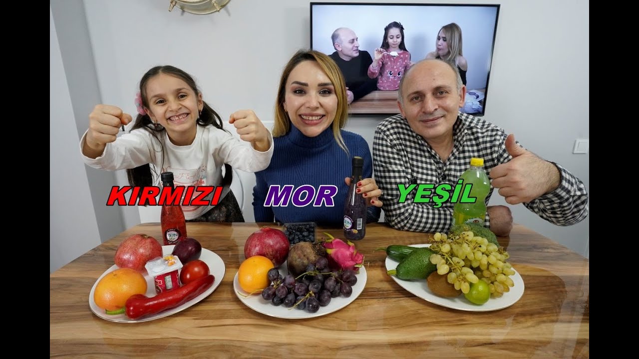 TEK RENK SMOOTHIE CHALLENGE! NUSRET CEZALI