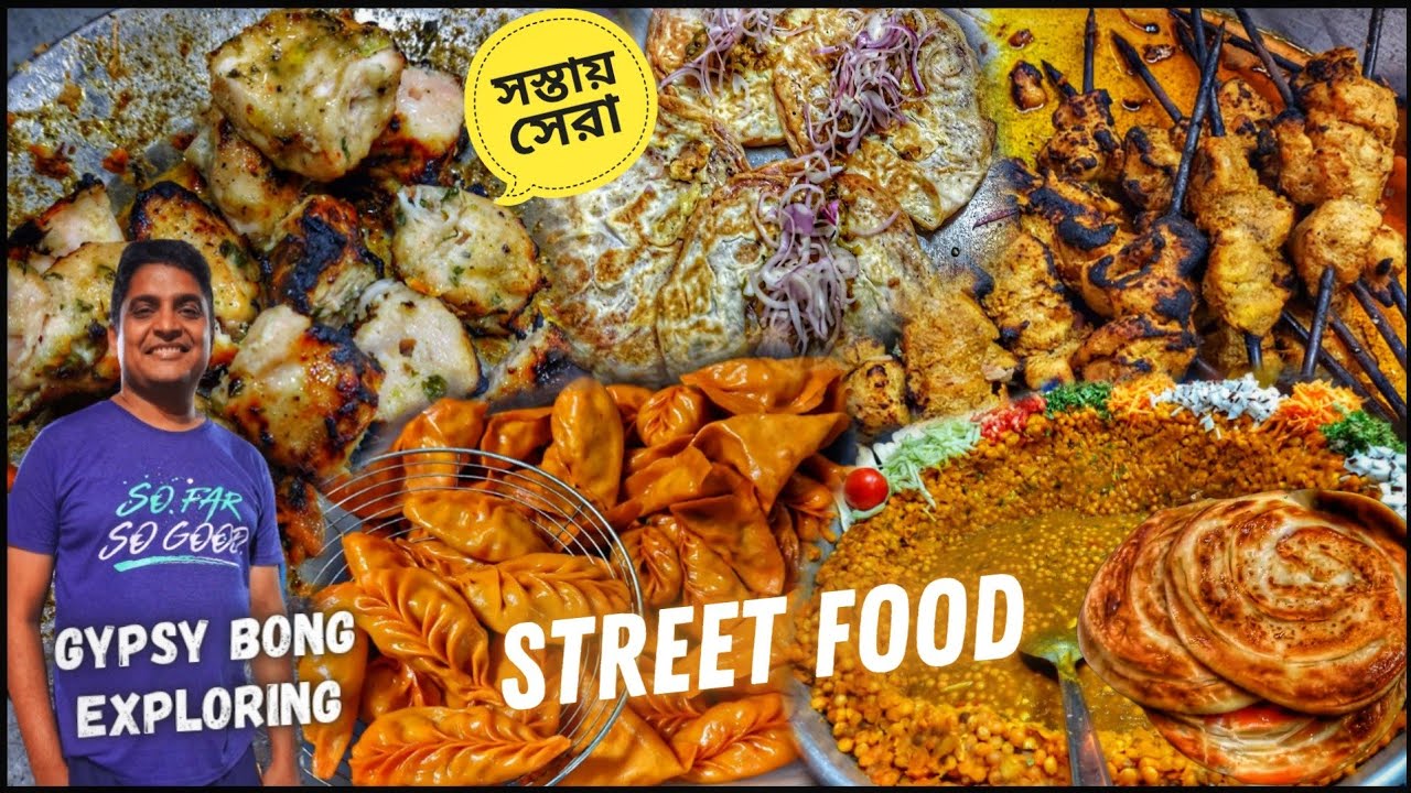 স্ট্রিট ফুডের এত স্টল দেখে চমকে গেলাম! | Baguihati Street Food Tour | Exploring Kolkata Street Food