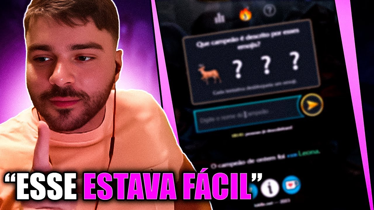FINALMENTE o MINERVA PENSOU?? | LOLDLE - 7 (TERMO DE LOL!!)