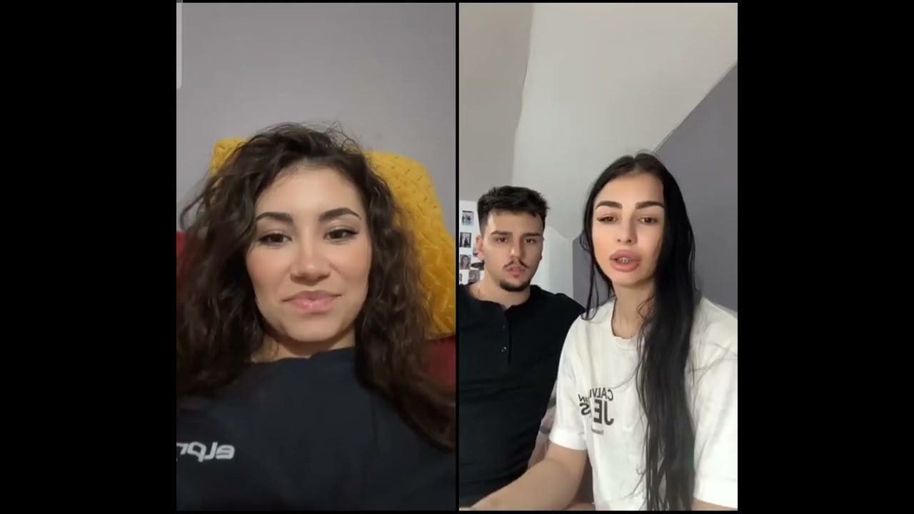 Adin & Lavinia, si sora lui, Daria  - il invita pe Sorin pe live :))