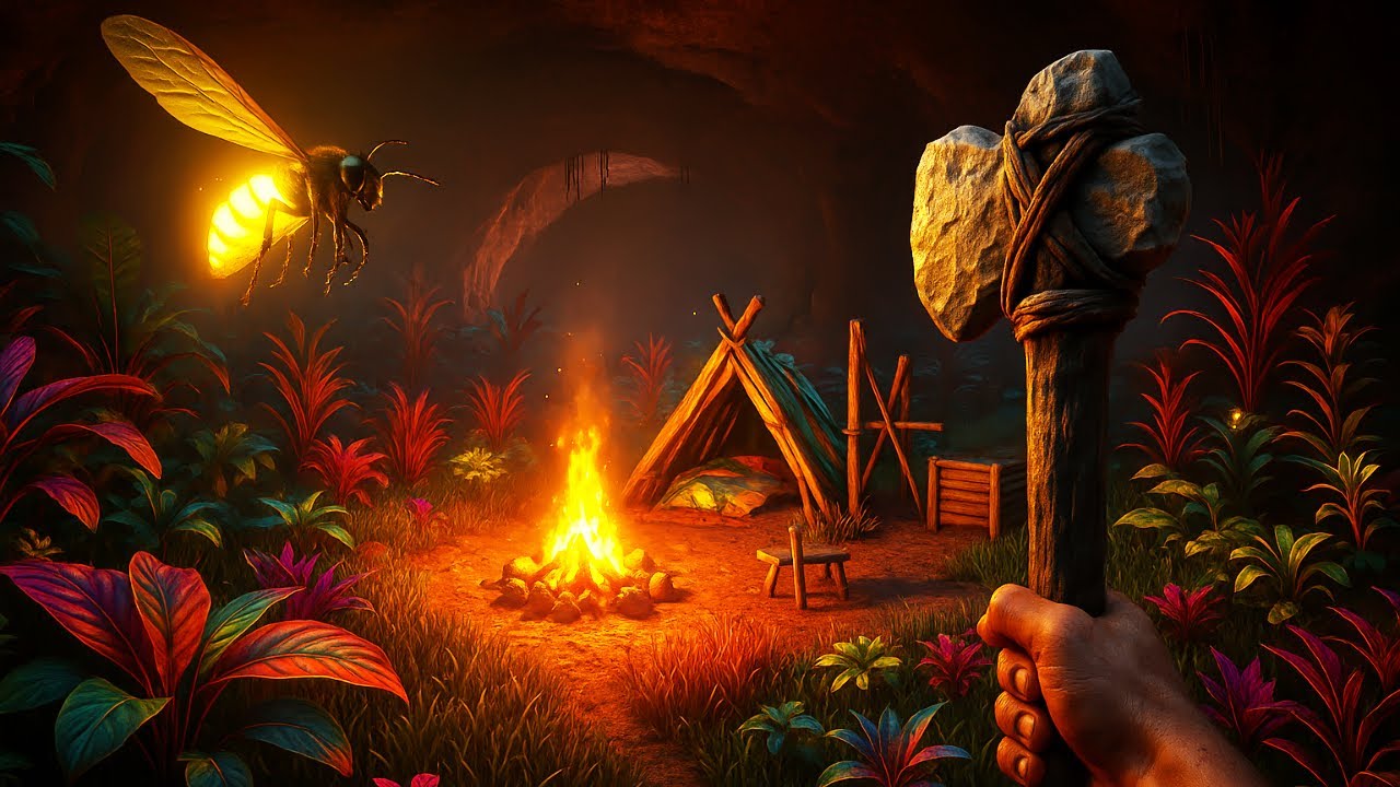 NEW Survival Game Underground on Mars – The World is ALIVE!