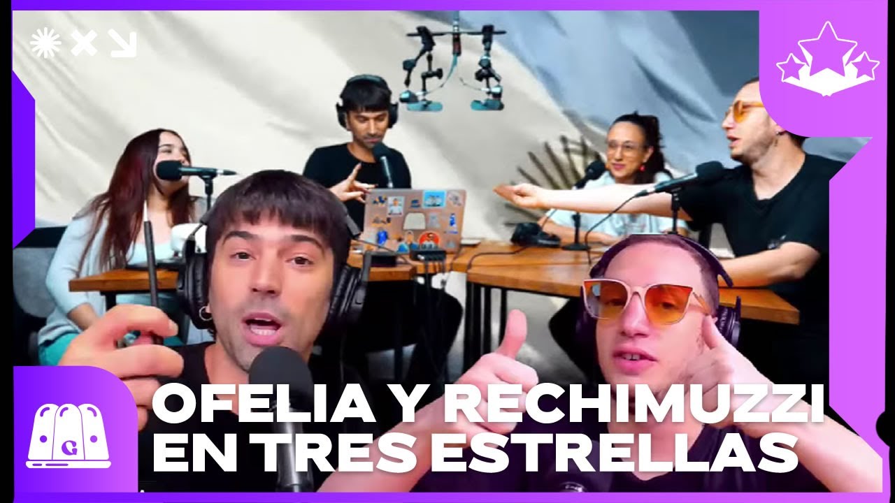 CAOS EN EL ESTUDIO CON MARTÍN RECHIMUZZI Y OFELIA FERNÁNDEZ | TRES ESTRELLAS