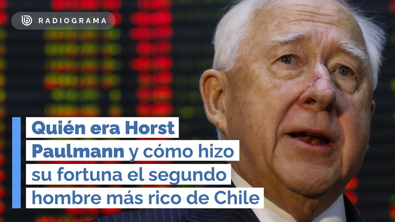 Quién era Horst Paulmann: cómo hizo su fortuna el segundo hombre más rico de Chile (RD)