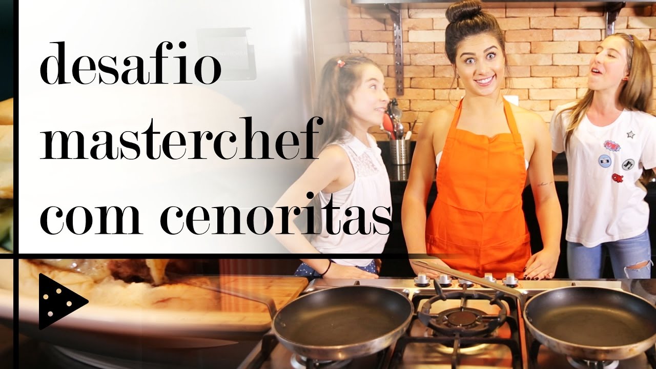 DESAFIO MASTERCHEF COM IVANA & SOFIA: MEU HAMBURGUER 