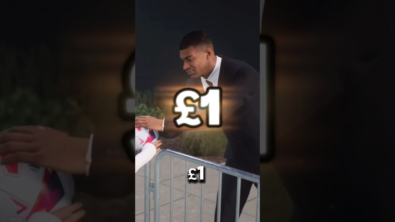 Signing Mbappe For &pound;1 In FC 24 Career Mode #mabappe #fifa #fc24 #fc25 #careermode #soccer #football