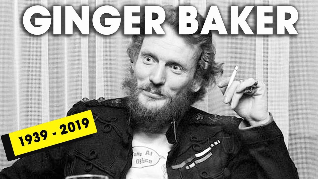 Chi era GINGER BAKER? (Cream, Monsters of Reality, Fela Kuti)